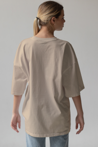 WOMEN'S T-SHIRT (CREAME) | Women's Oversize T-shirt | Retro Store
