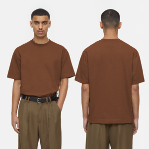 MEN'S OVERSIZE T-SHIRT (BROWN) | Men's Oversize T-shirt | Retro Store