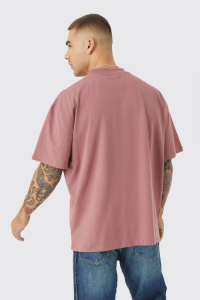 MEN'S OVERSIZE T-SHIRT (PLUM) | Men's Oversize T-shirt | Retro Store