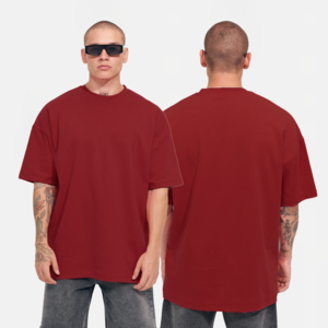 MEN'S OVERSIZE T-SHIRT (RED) | Men's Oversize T-shirt | Retro Store