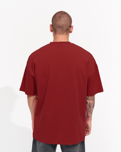 MEN'S OVERSIZE T-SHIRT (RED) | Men's Oversize T-shirt | Retro Store
